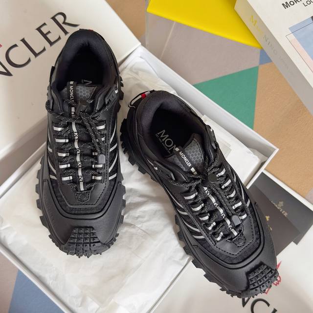 顶级版本 Moncler 盟可睐 Trailgrip Ctx 减震抗撕裂 情侣款 户外 休闲 运动鞋 老爹鞋 原版购入开发 做货 Moncler能够将高端设计元