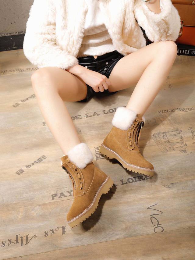 Ozwear Ugg 秋冬经典款 Ob290 Ugg Boots时尚 休闲运动♀绝对的百搭战靴 极具澳洲独有的风格 纯羊毛:不乏:哦码数34_40。大货已出欢迎