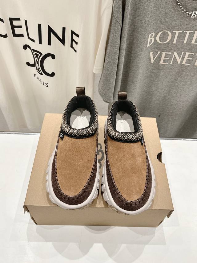 高版本出厂 Ugg 新品轮胎底 2024春夏新品 专柜爆款轮胎底厚底鞋休闲鞋 原版购入开发 做货 上脚超可爱，塔斯曼the Venture Daze Mule2