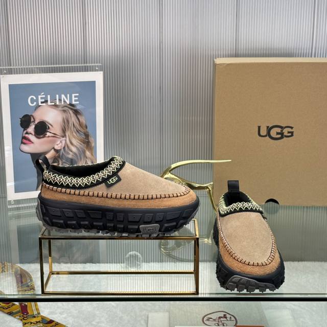 Ugg 新品轮胎底 2024 2024春夏新品 专柜最新爆款 轮胎底单鞋运动休闲鞋系列 原版购入开发 做货 上脚超可爱，塔斯曼the Venture Daze