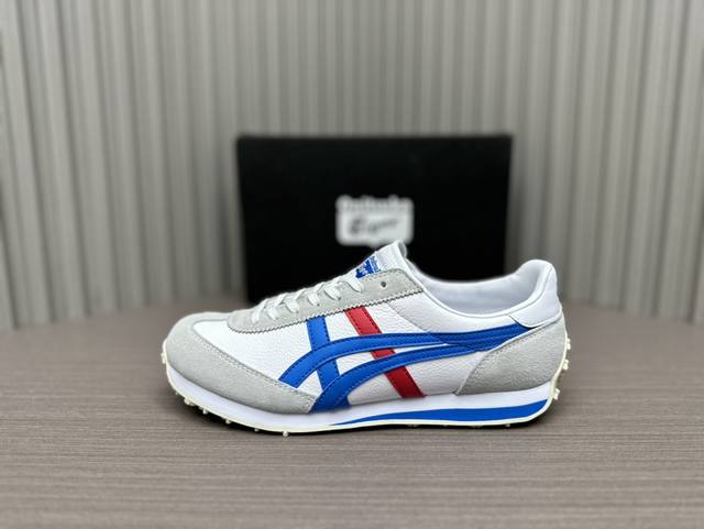 白蓝红 36～45 Onitsuka Tiger 鬼冢虎 Edr 78 轻便透气复古运动鞋 货号1183B411-101 此款onitsuka Tiger 鬼冢