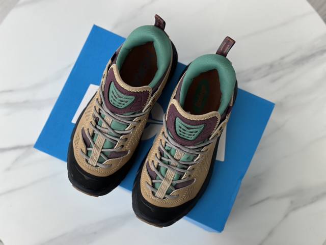 纯原正品，男款，运动鞋正码，原盒包装！ Bodega × Hoka One One Tor Ultra Low联名 托亚 Gore-Tex防水 耐磨透气 低帮户