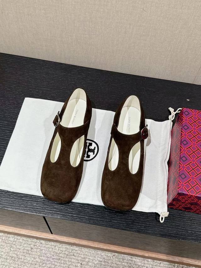 顶级品质 Tory Burch Lss24 New Arrival～ 托里伯奇2024 春夏玛丽珍新品 简约又精致，小仙女必入单品 鞋面进口牛漆皮 羊京 混种羊