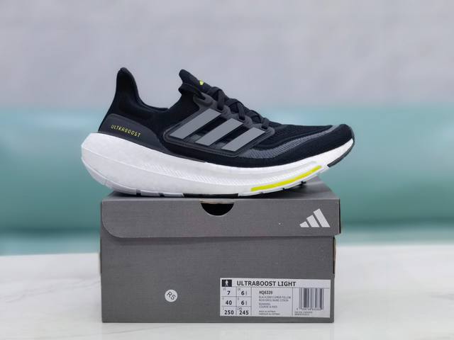 纯原版 Adidas Ultraboost 23 Light Ub9.0爆米花跑鞋 全新boost爆米花，整体厚度明显提升，进一步加强了舒适性。全掌boost将