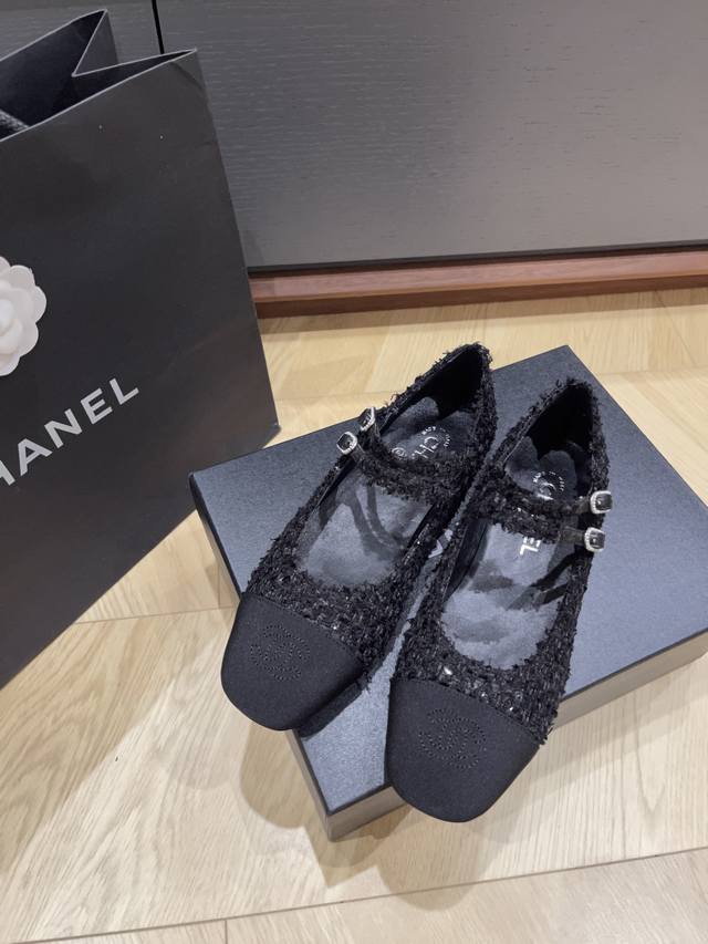 顶级版本 Chanel**新款芭蕾舞平底鞋 羊面羊里真皮底size35 36 37 38 39订40不退换