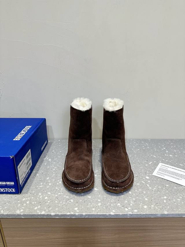 Birkenstock 勃肯24ss秋冬新款 Lahti中筒雪地靴 穿搭合集 冬季雪地靴能穿出多少种搭配 保暖实用主义穿搭博主 冬天一定不会冷到自己 脚是人体很